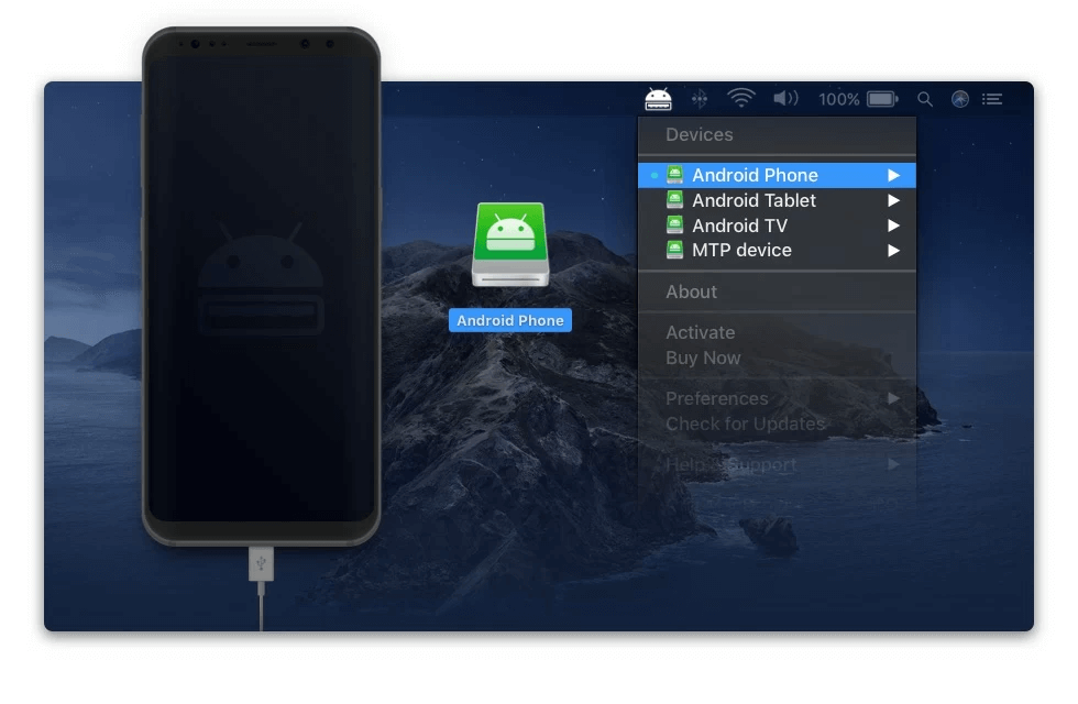 best app for syncing android to mac